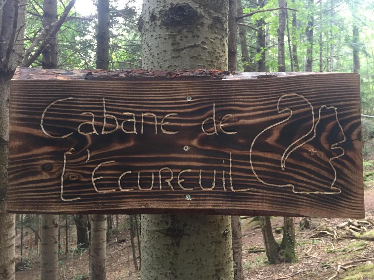 Hotel Cabane De L'Ecureuil Châtel-Guyon Exterior foto